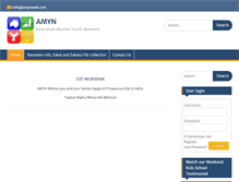 Tablet Screenshot of amynweb.com